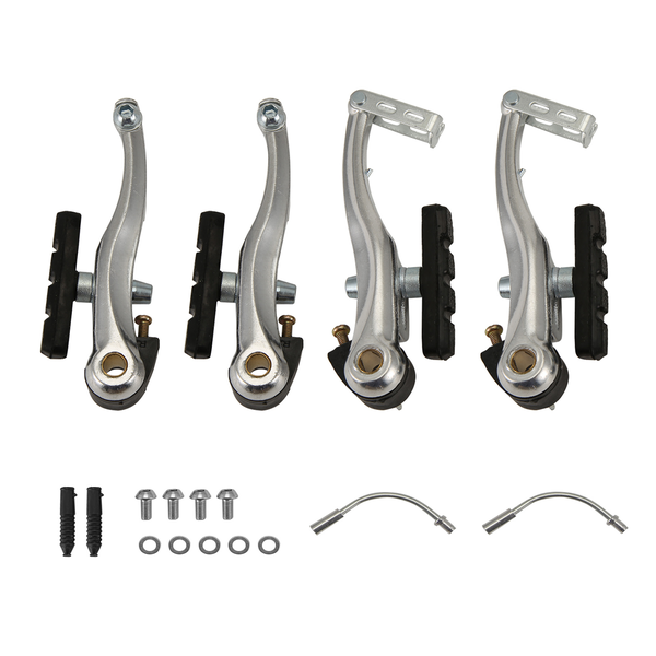 2Pair Universal Bicycle Mountain Bike V Brakes Set with Brake Pads