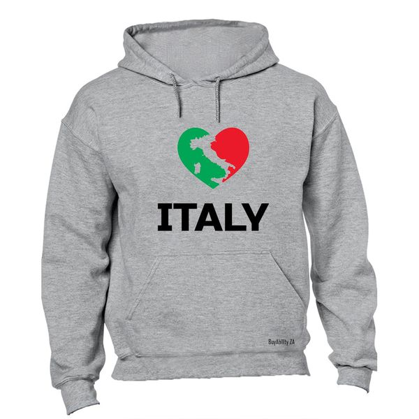 Mens - Hoodie - Grey image