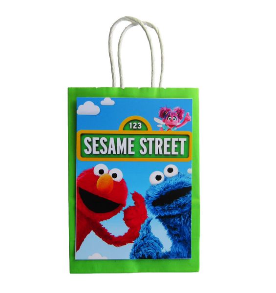 Sesami Street Themed Party Bags - Set of 10