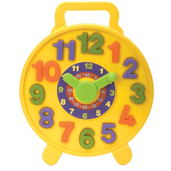Funtime Teach Time Puzzle Clock With Learning Letters