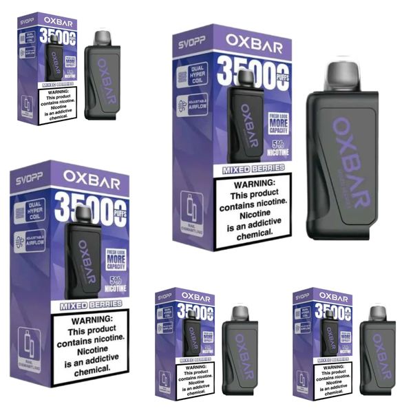 Oxbar SVOPP 35000 Puffs Disposable PODS - Mixed Berries (Pack of 5)