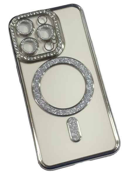 Magsafe Wireless diamond Case Cover for iPhone 13 ProMax