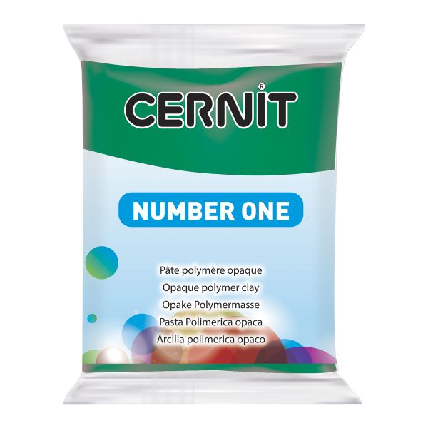 Cernit No 156g - Emerald Green - Pack of 3