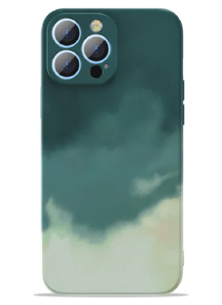 Green Watercolour Phone Cover for iPhone 13 Pro Max