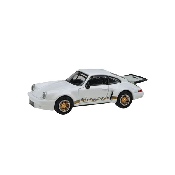 Para64 1/64 Porsche 911 Carrera RSR 3.0 Grand Prix White Diecast Model