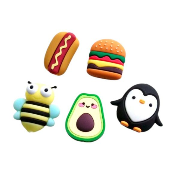 5pcs Cartoon Cable IOS &amp; Android USB &amp; Headset Charger Protectors Set