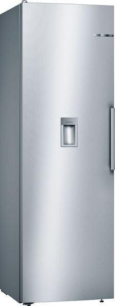 Bosch - 346L Fridge with Anti-Fingerprint Serie 4 - Stainless Steel