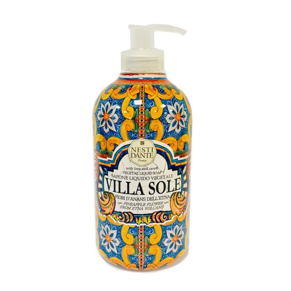 Villa Sole Fiori d'ANANAS Dell'etna Soap 500ml