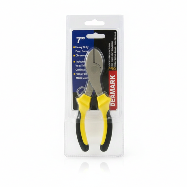 Deamark Diagonal Cutting Pliers 175mm for Wires and Metal