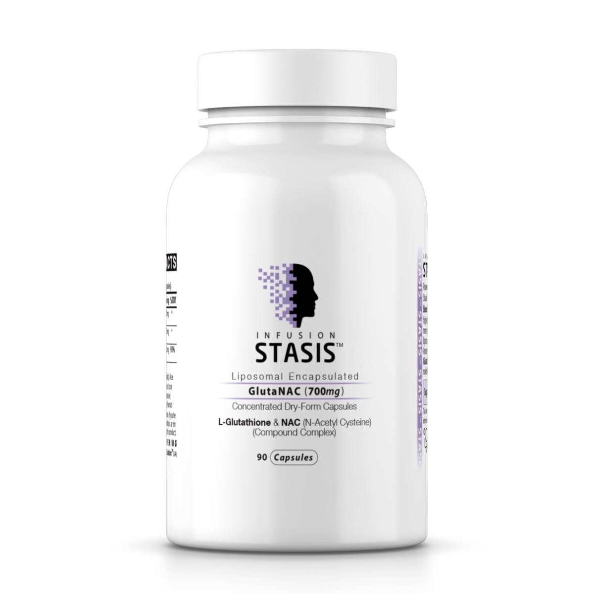 Infusion STASIS Liposomal GlutaNAC (Vegan) (L-Glutathione & NAC) | Shop ...