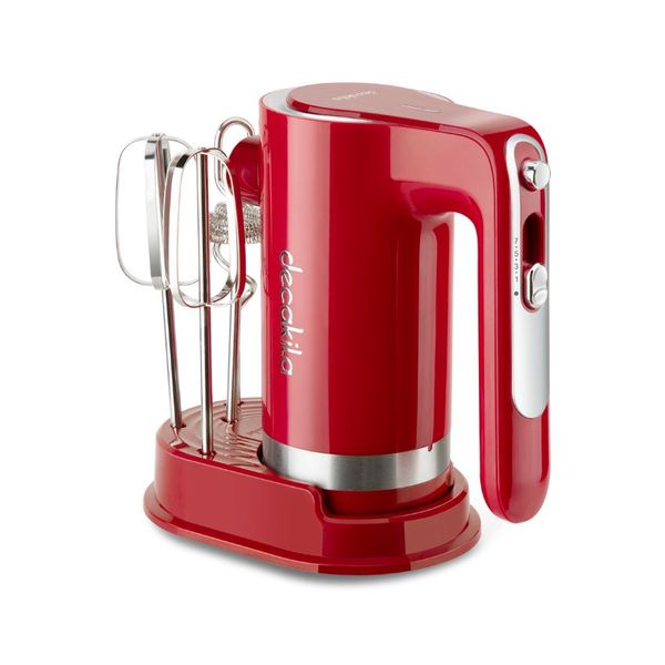 Cordless Hand Mixer - Red (90W, 11.1V image