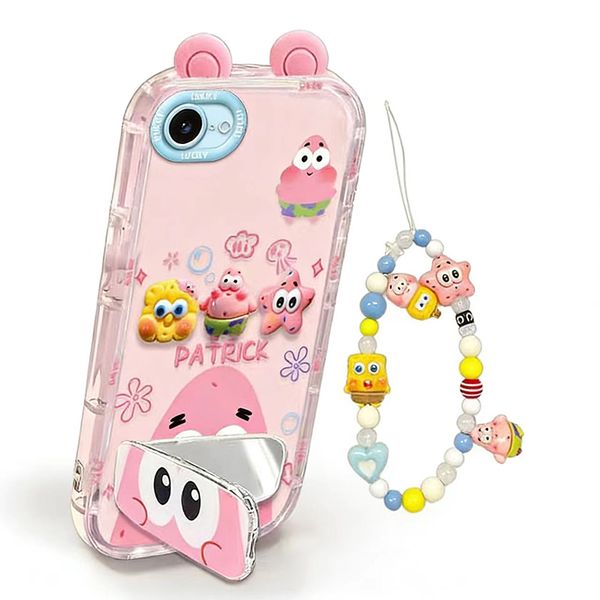 Phone Case Compatible With iPhone 16e/se4 Fashion Cute Protective Case