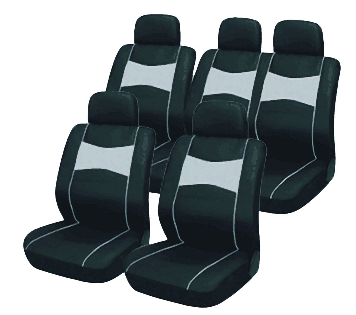 Carco Seat Cover Set for SUV s Grey 10 Pieces Shop Today. Get it Tomorrow takealot