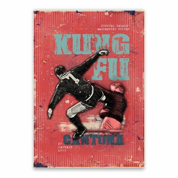 Kung Fu Cantona Poster - A1