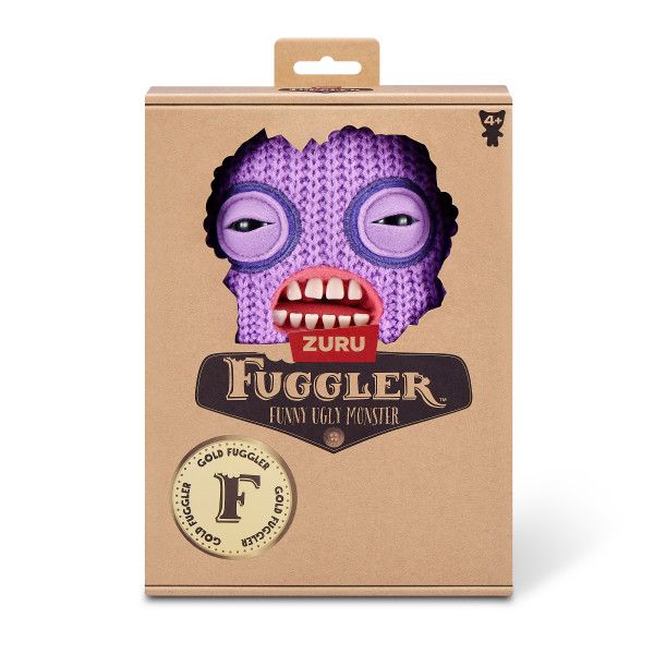 Fuggler Gold Fuggs 9" Plush - Purple with Gold Pants