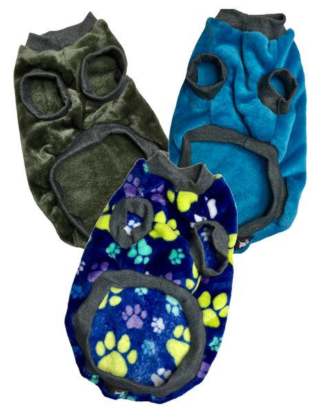 Size XLarge - Set of 3 Winter Dog Coats