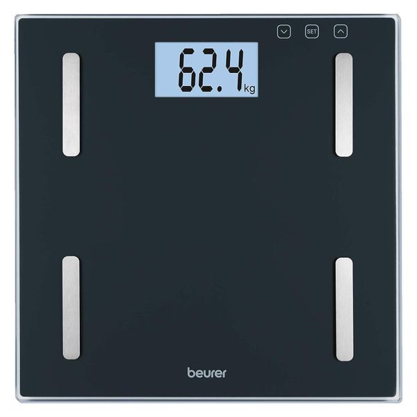 Beurer Diagnostic Scale: Weight, Body Fat, Water, Muscle, Bone, BMI: BF 180