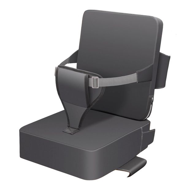 Kids Waterproof Toddler Booster Cushion Seat With Adjustable Straps - 36cm