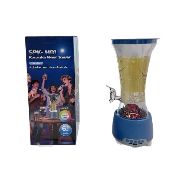 2-in-1 Beer Keg Speaker and Draft Beer Dispenser