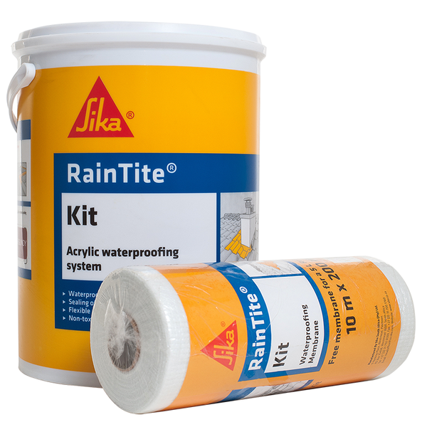Sika RainTite Kit Waterproofing System – 5 L Terracotta
