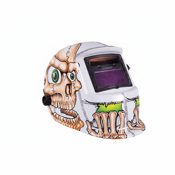 Matweld Auto-Darkening Welding &amp; Grinding Helmet - White