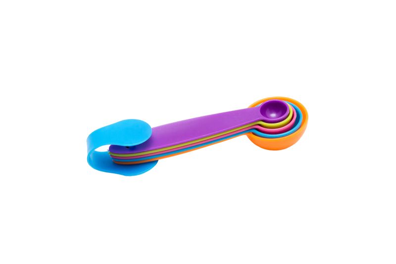 Measuring Spoons - 5 Piece Multi-Colour - Dishwasher Safe
