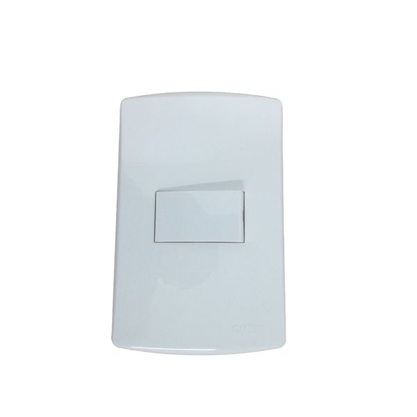 P Piper 4 X 2 1 Lever 1 Way Switch White - 3 Pack