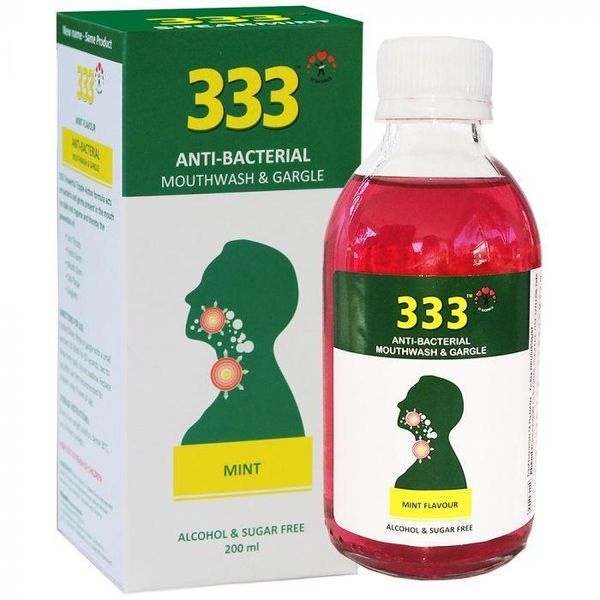 333 Oral Gargle Mint - 200ml