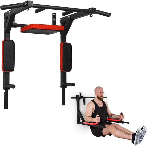 FLEXEE Multi-Functional Wall-Mounted Pull Up Bars Set