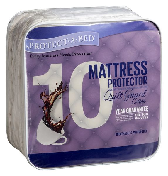 Protect-A-Bed - Quiltguard Mattress Protector - White