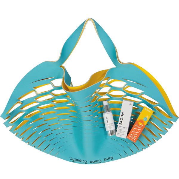SKOON. SUNNYBONANI Day Defence Sun Cream SPF20 + Beach Bag