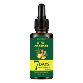 7 day ginger hair oil