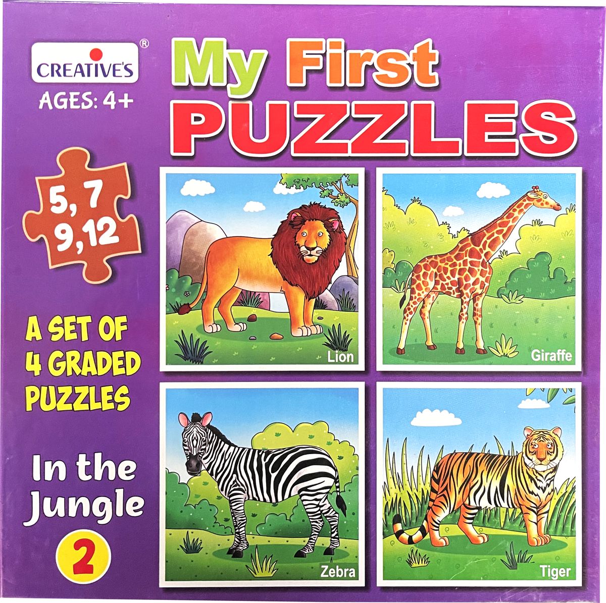 Creatives My First Puzzles - In The Jungle - 2 