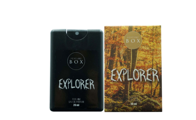 Perfume Box Explorer For Him Cologne Pocket size Set of 3