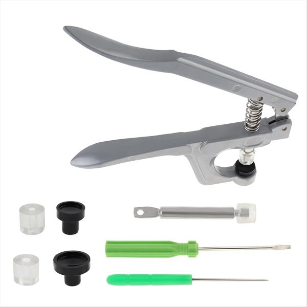 Snap Pliers for Crafts Clothing Snaps Fasteners Kit Compatible with None
