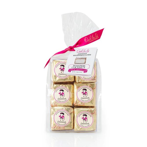 Toasted Coconut Marshmallows In Milk Chocolate (6 Piece) x 2
