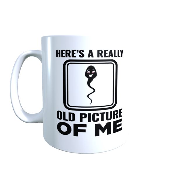 Old Pic of Me White - Gaming Themed Coffee Mug