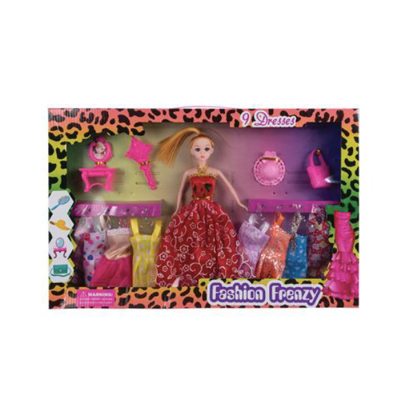 Fashion Frenzy- Fashion Doll With Accessories x1