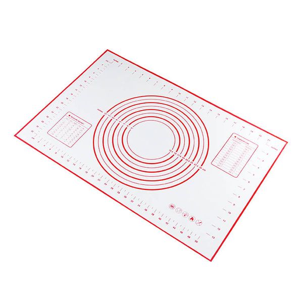 Silicone Baking Non Slip Dough Rolling Mat with Measurement - 60x40cm