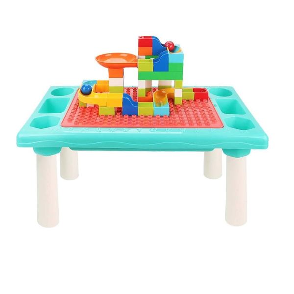 Multi-Functional Toy Block Game Table
