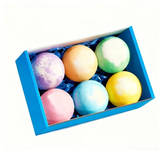 100g x6 Pieces Luxury Bath Bomb Gift Set