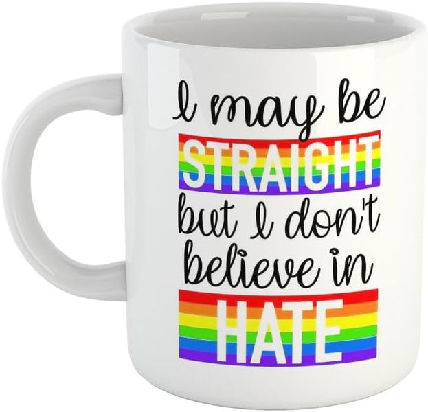 Don't believe in hate-Valentines-Mother's day-Father's day-Christmas Mug