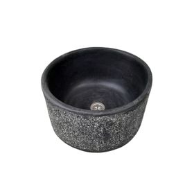 Starry Night Exposed Aggregate Black Concrete Bespoke Basin/Sink