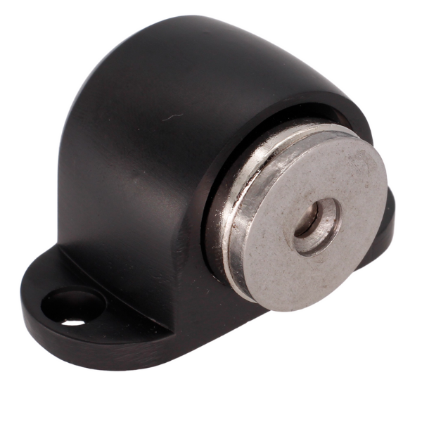 DPS Floor Mount Strong Hold Magnetic Door Stop &amp; Holder-Satin Copper