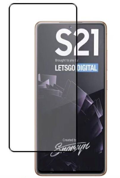 TUFF-LUV 2.5D Tempered Glass Full Screen Protection for Samsung Galaxy S21 Plus