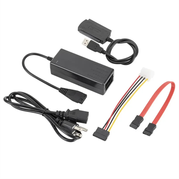 Sata/Pata/Ide Drive To Usb 2.0 Adapter Converter Us Plug
