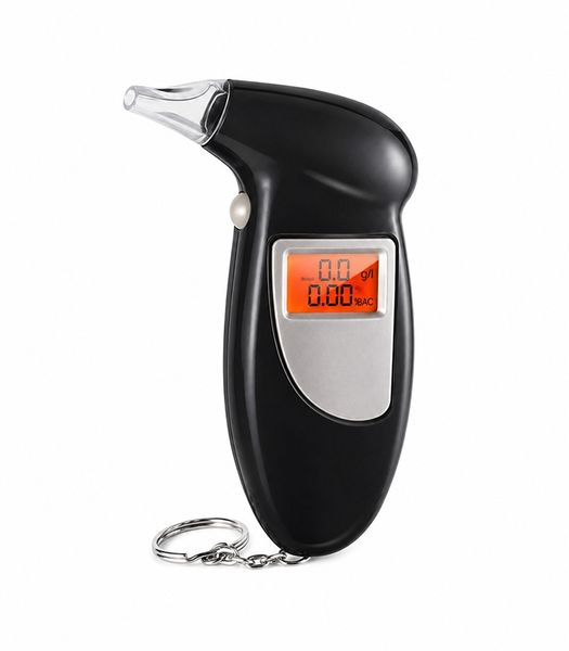 Digital Breathalyzer Alcohol Tester LCD Display Portable Keychain Device PK