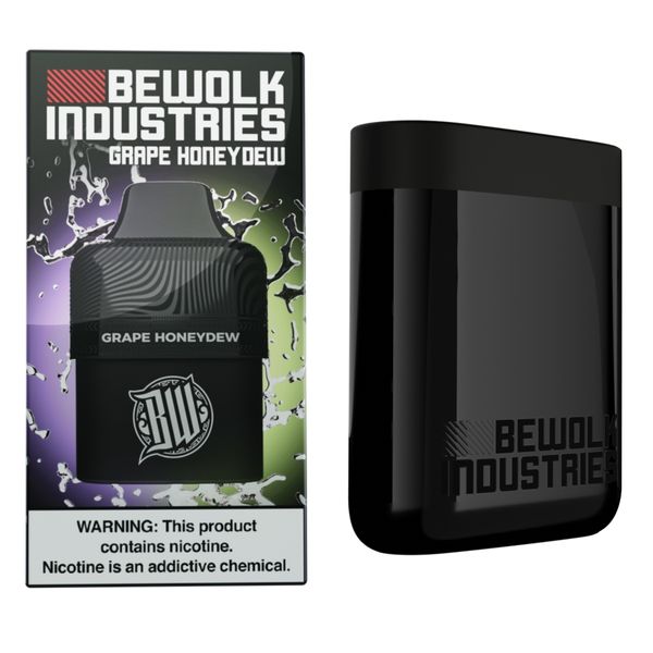 Bewolk Disposable POD Kit 6k - 10MG - Grape Honeydew