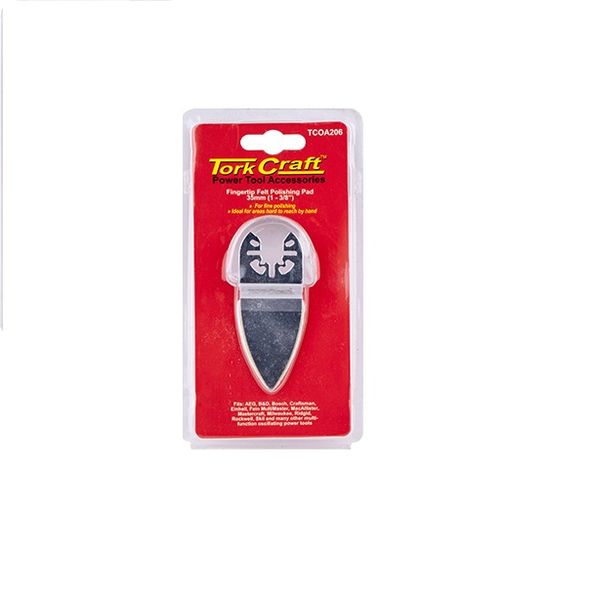 Tork Craft - Quick Change Base &amp; Arbor 35mm Polishing Pad - 4 Pack