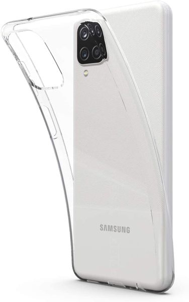 TUFF-LUV PC Hard Crystal Case for Samsung Galaxy A12 - Clear